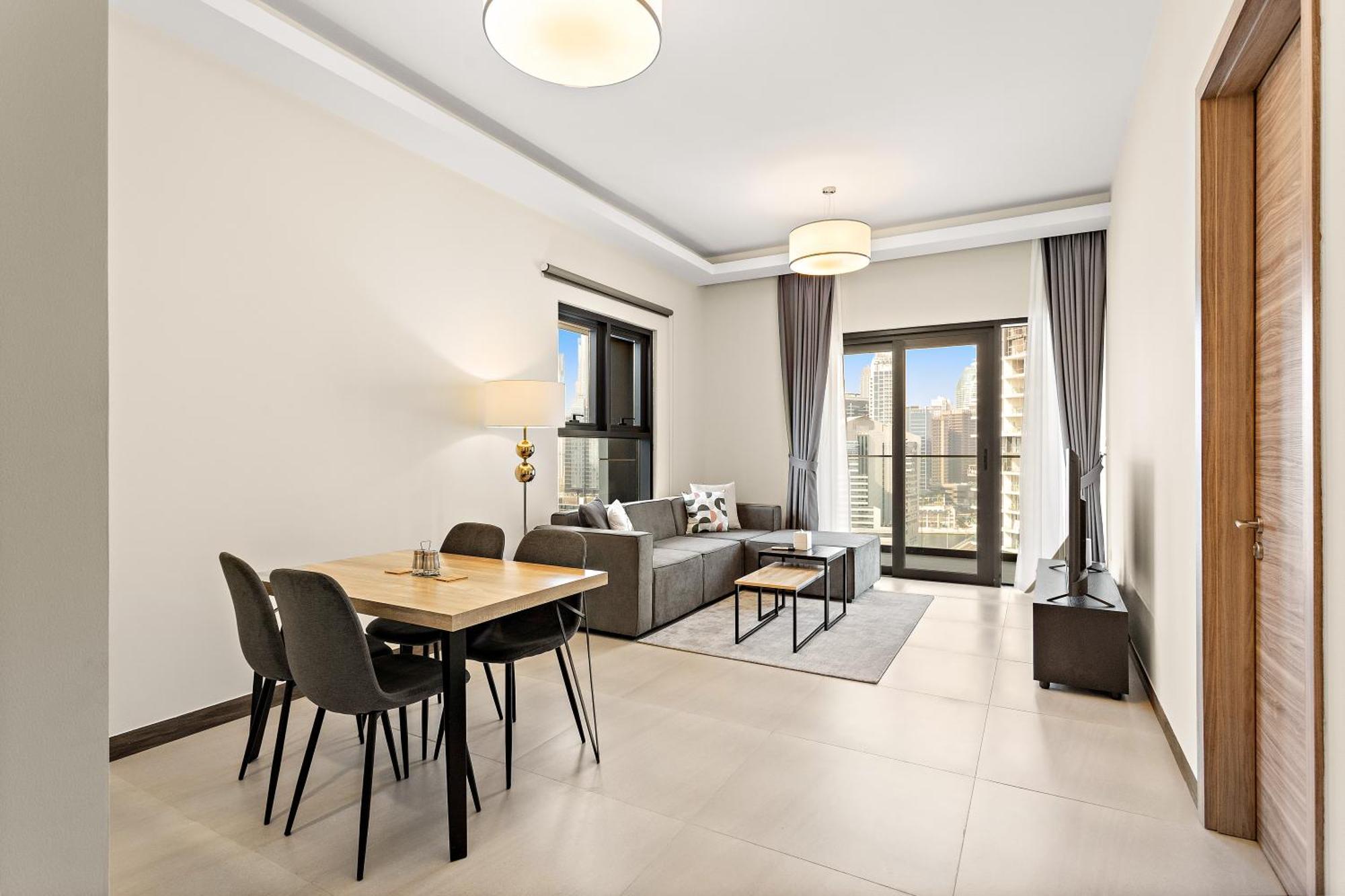 Apartment Canal View 1br W Spa, Sauna, Pool & Gym